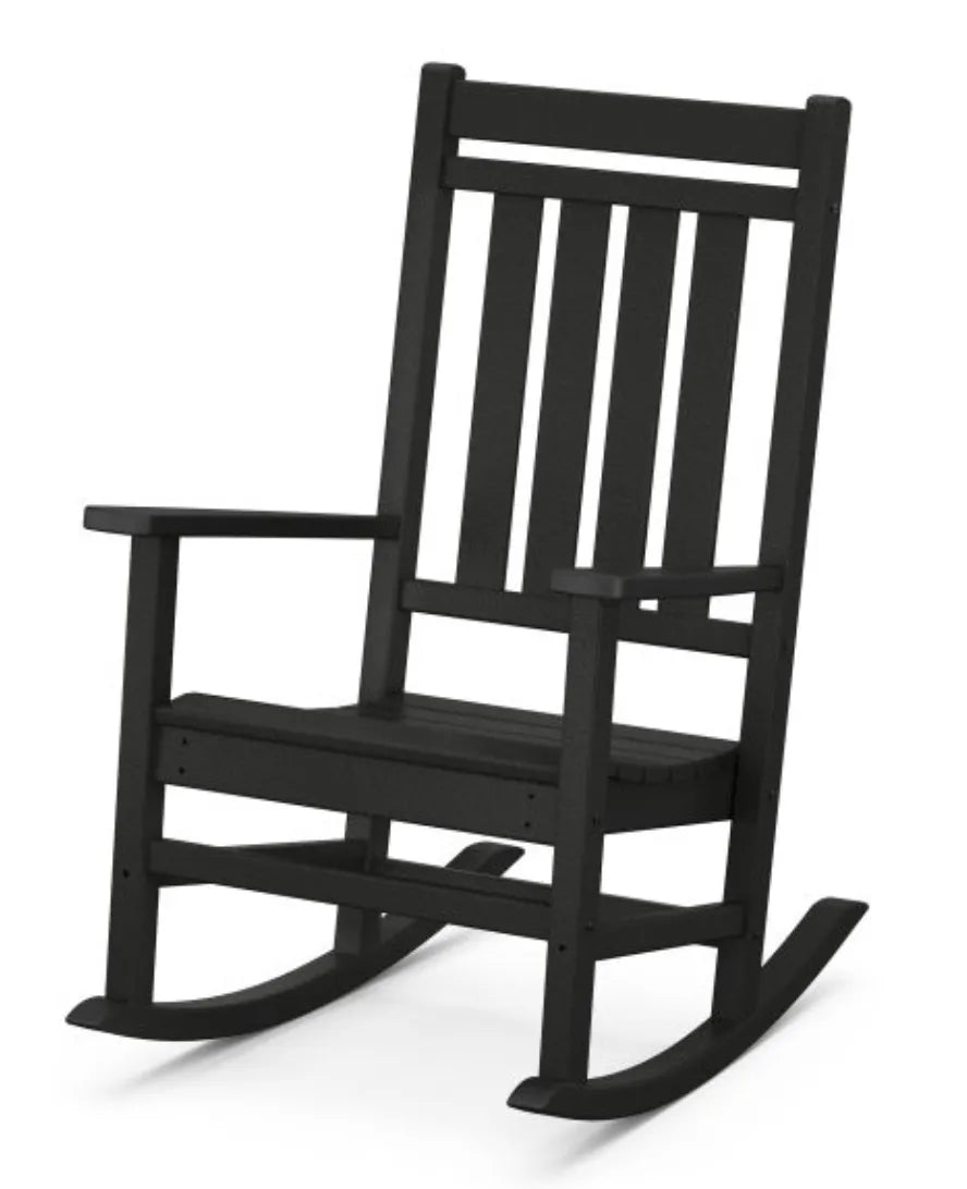 Polywood rocking chair Black POLYWOOD® Estate Rocking Chair