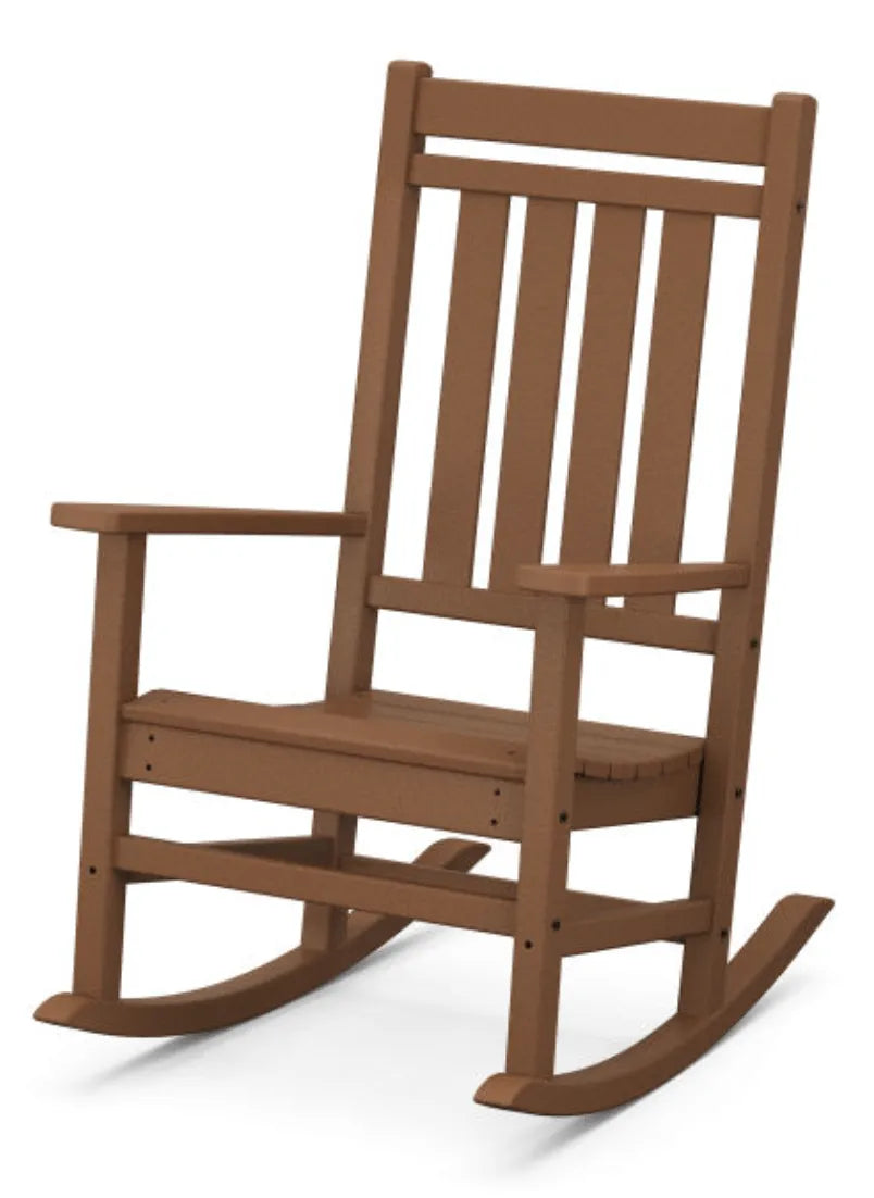 Polywood rocking chair Teak POLYWOOD® Estate Rocking Chair
