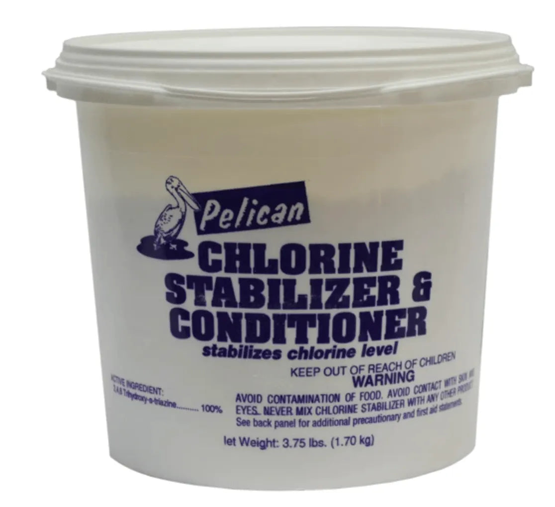Qualco Pool Chemicals Pelican Pool Chlorine Stabilizer and Conditioner 3.75lbs