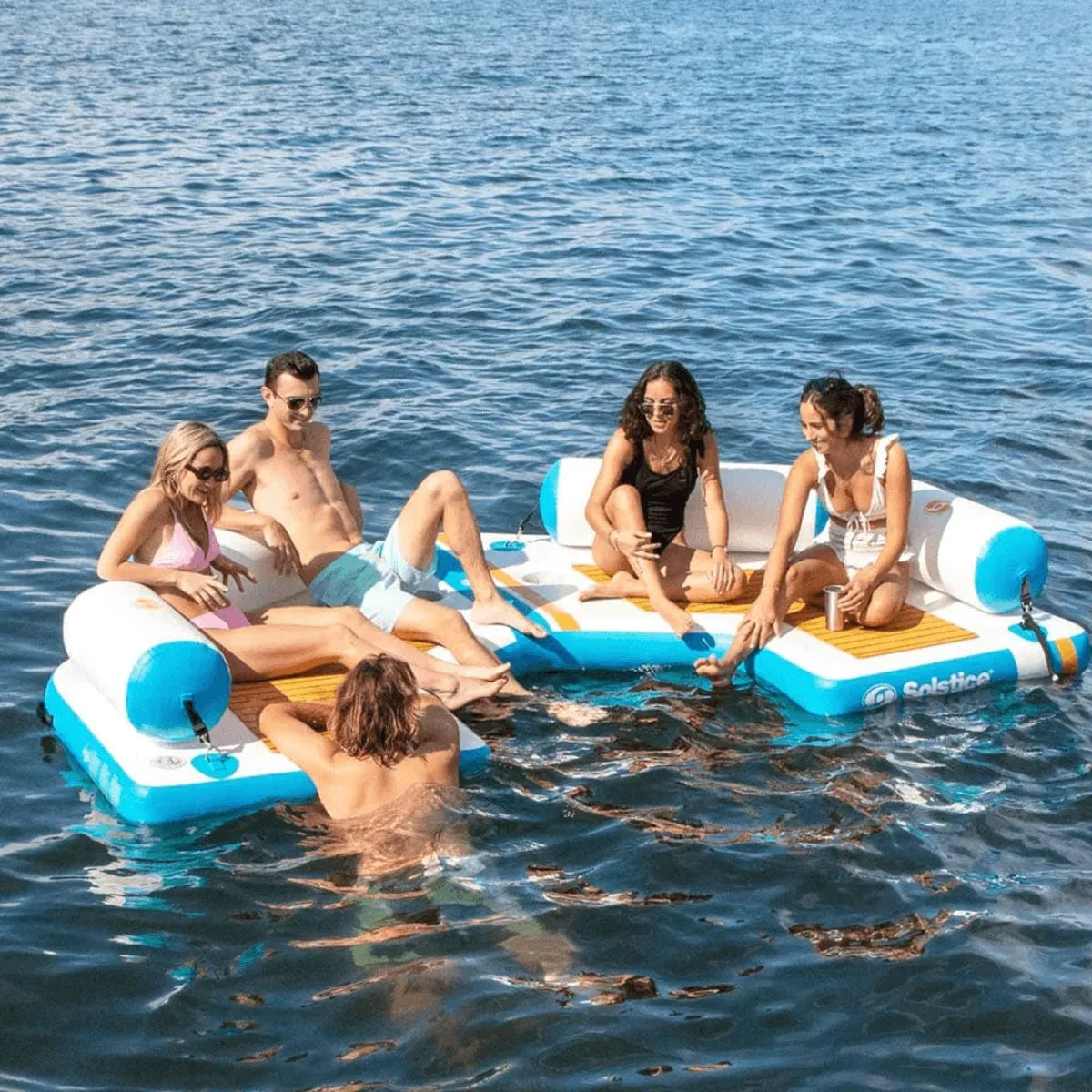 Solstice Inflatable Dock Solstice Inflatable Dock - 11&#39; C-Dock