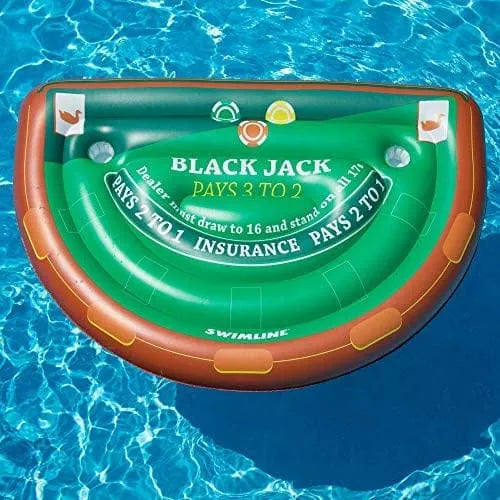 Swimline Blackjack Table Game