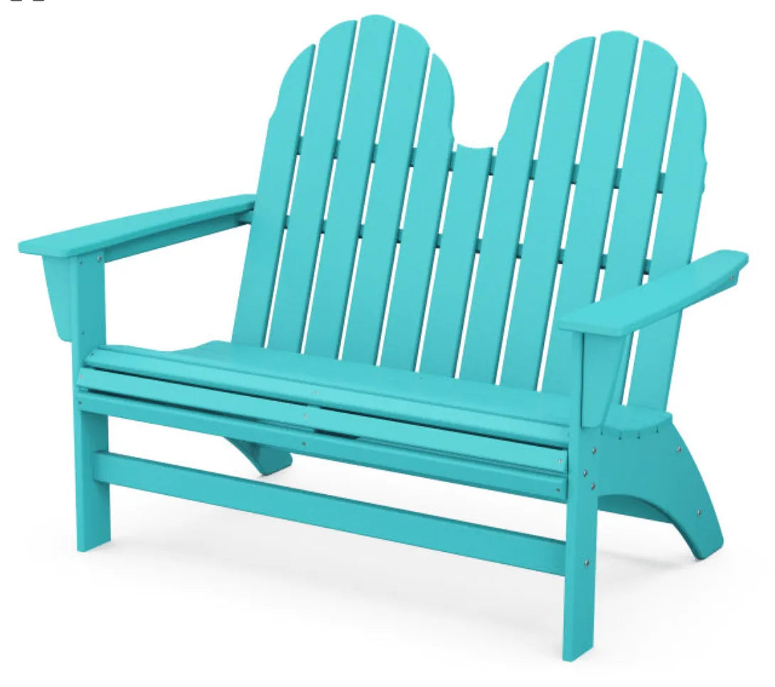 The Outdoor Shops Aruba POLYWOOD® Vineyard 48&quot; Adirondack Bench