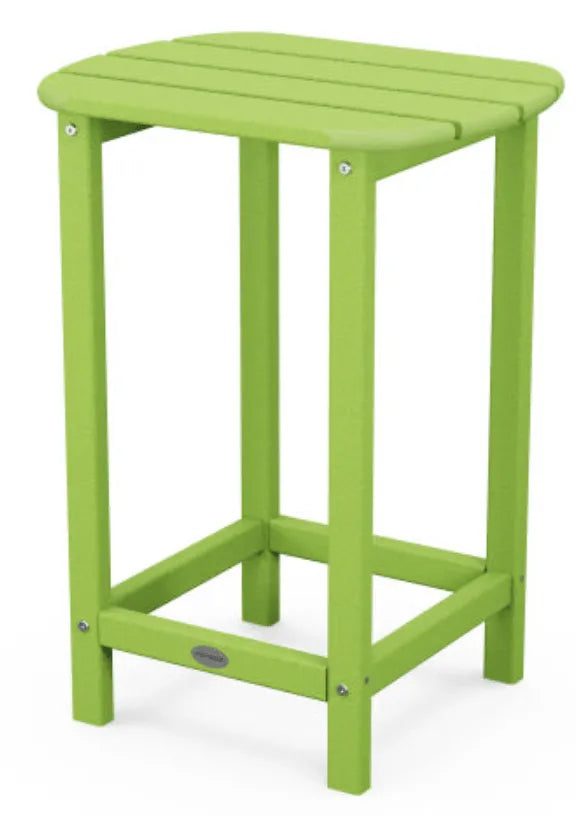 The Outdoor Shops Lime POLYWOOD® South Beach 26&quot; Counter Side Table