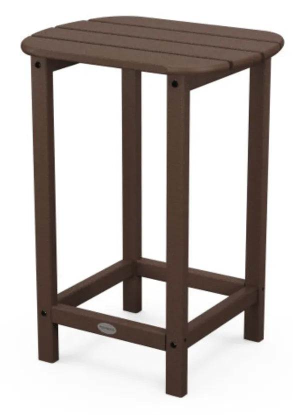 The Outdoor Shops Mahogany POLYWOOD® South Beach 26&quot; Counter Side Table
