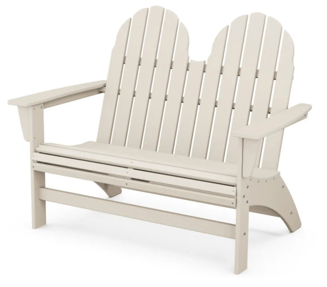 The Outdoor Shops Sand POLYWOOD® Vineyard 48&quot; Adirondack Bench